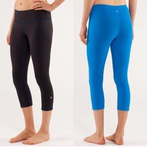 Lululemon Cropped Reversible Leggings